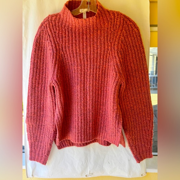 Leith Mock Neck Sweater – Classic Neutral Pullover, Soft Knit - Picture 8 of 15